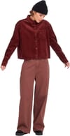Volcom + Weellow Corduroy Shirt W Brick - 6