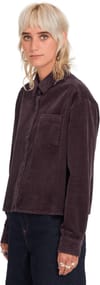 Volcom + Weellow Corduroy Shirt W Raisin - 4