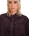 Volcom + Weellow Corduroy Shirt W Raisin - 7