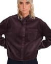 Volcom + Weellow Corduroy Shirt W Raisin - 8