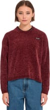 Volcom + Bubble Tease Sweater W Brick