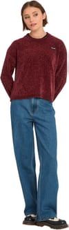 Volcom + Bubble Tease Sweater W Brick - 5