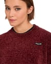 Volcom + Bubble Tease Sweater W Brick - 6