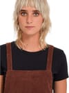 Volcom + Power Chord Dress Tobacco Brown - 8