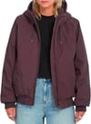 Wernan 10K Jacket W Raisin + Volcom