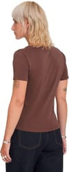 Volcom + Volcom Stone Tight Tee W Tobacco Brown - 3
