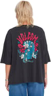 Volcom + Voltrip Tee Vintage Tee W Black - 3