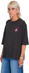 Volcom + Voltrip Tee Vintage Tee W Black - 7