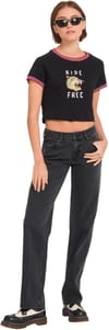 Volcom + Fa Ozzy SS Tee 1 W Black - 6
