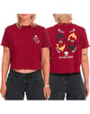 Fa Ozzy SS Tee 2 W Brick + Volcom