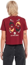 Volcom + Fa Ozzy SS Tee 2 W Brick - 3
