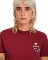 Volcom + Fa Ozzy SS Tee 2 W Brick - 7