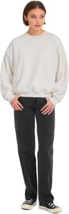 Volcom + Too Doo Crew W Dirty White - 5