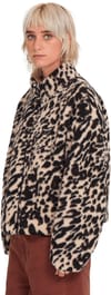 Volcom + Wylding Out Sherpa W Animal Print - 4