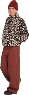 Volcom + Wylding Out Sherpa W Animal Print - 5