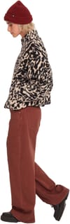 Volcom + Wylding Out Sherpa W Animal Print - 6