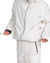 Volcom + Rnge Stretch 30K Jacket Off White - 8