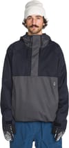 Volcom + Hossegor 20K Pullover Jacket Black - 4