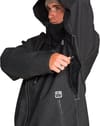 Volcom + Top Stitch Jacket Black Denim - 6