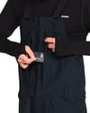 Volcom + Rain Gore-Tex Bib Overall Black - 8