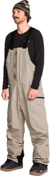 Volcom + Rain Gore-Tex Bib Overall Khaki - 3