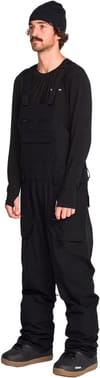 Volcom + Roan Bib Overall Black - 3