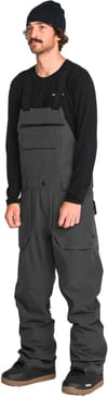 Volcom + Roan Bib Overall Dark Grey - 3