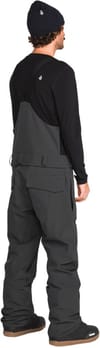 Volcom + Roan Bib Overall Dark Grey - 5