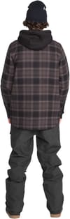 Volcom + Roan Bib Overall Dark Grey - 10