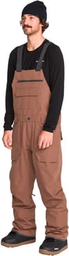 Volcom + Roan Bib Overall Desert Taupe - 3
