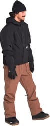Volcom + Roan Bib Overall Desert Taupe - 9