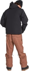 Volcom + Roan Bib Overall Desert Taupe - 10