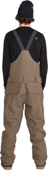 Volcom + Roan Bib Overall Teak - 4