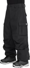 Volcom + Nwrk 20K Baggy Pant Black - 3