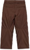 Volcom + Snow Billow Pant Brown Denim