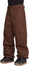 Volcom + Snow Billow Pant Brown Denim - 3