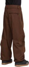 Volcom + Snow Billow Pant Brown Denim - 5