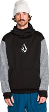 Volcom + Hydro Riding Hoodie Black/White - 3
