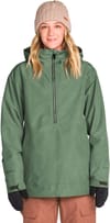 Volcom + Rowan Insulated Gore-Tex Pullover W Light Green - 4