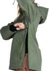 Volcom + Rowan Insulated Gore-Tex Pullover W Light Green - 10