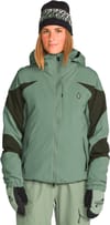 Volcom + Shelter 3D Stretch Jacket W Light Green - 4