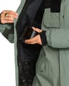 Volcom + Shelter 3D Stretch Jacket W Light Green - 9