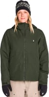 Volcom + Steele Insulated Jacket W Dark Green - 4