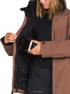 Volcom + Cloudbreaker Stretch Jacket W Desert Taupe - 10