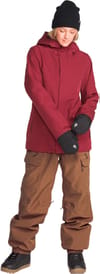 Volcom + Creston 3D Stretch Bib W Desert Taupe - 10