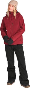 Volcom + Ash Stretch Gore-Tex Bib W Black - 10
