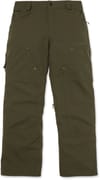 Volcom + Pollock Baggy Pant W Dark Green