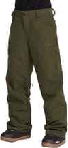 Volcom + Pollock Baggy Pant W Dark Green - 3