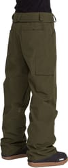 Volcom + Pollock Baggy Pant W Dark Green - 5