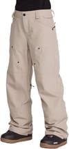 Volcom + Pollock Baggy Pant W Khaki - 3